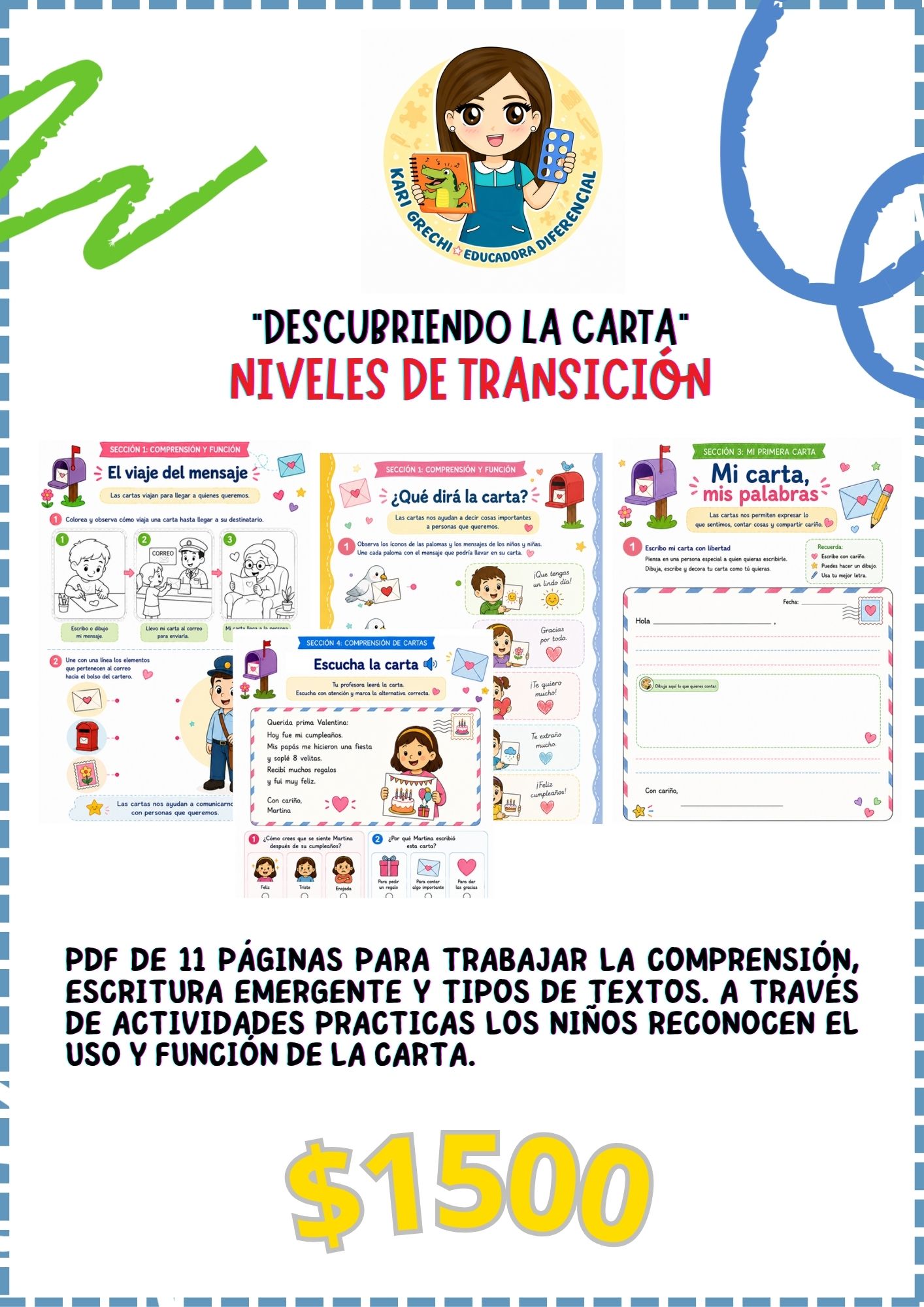 Ficha del catálogo: La carta