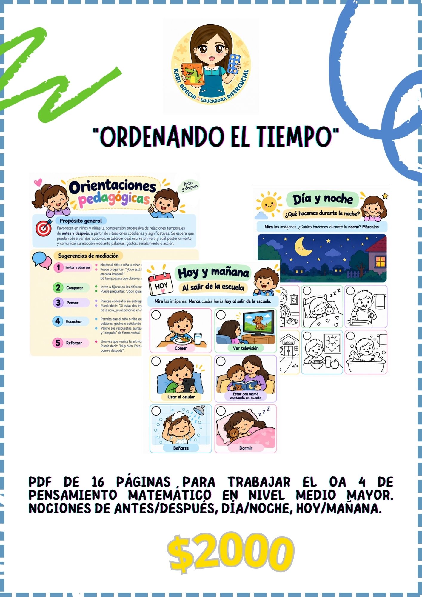 Ficha del catálogo: ORDENANDO EL TIEMPO