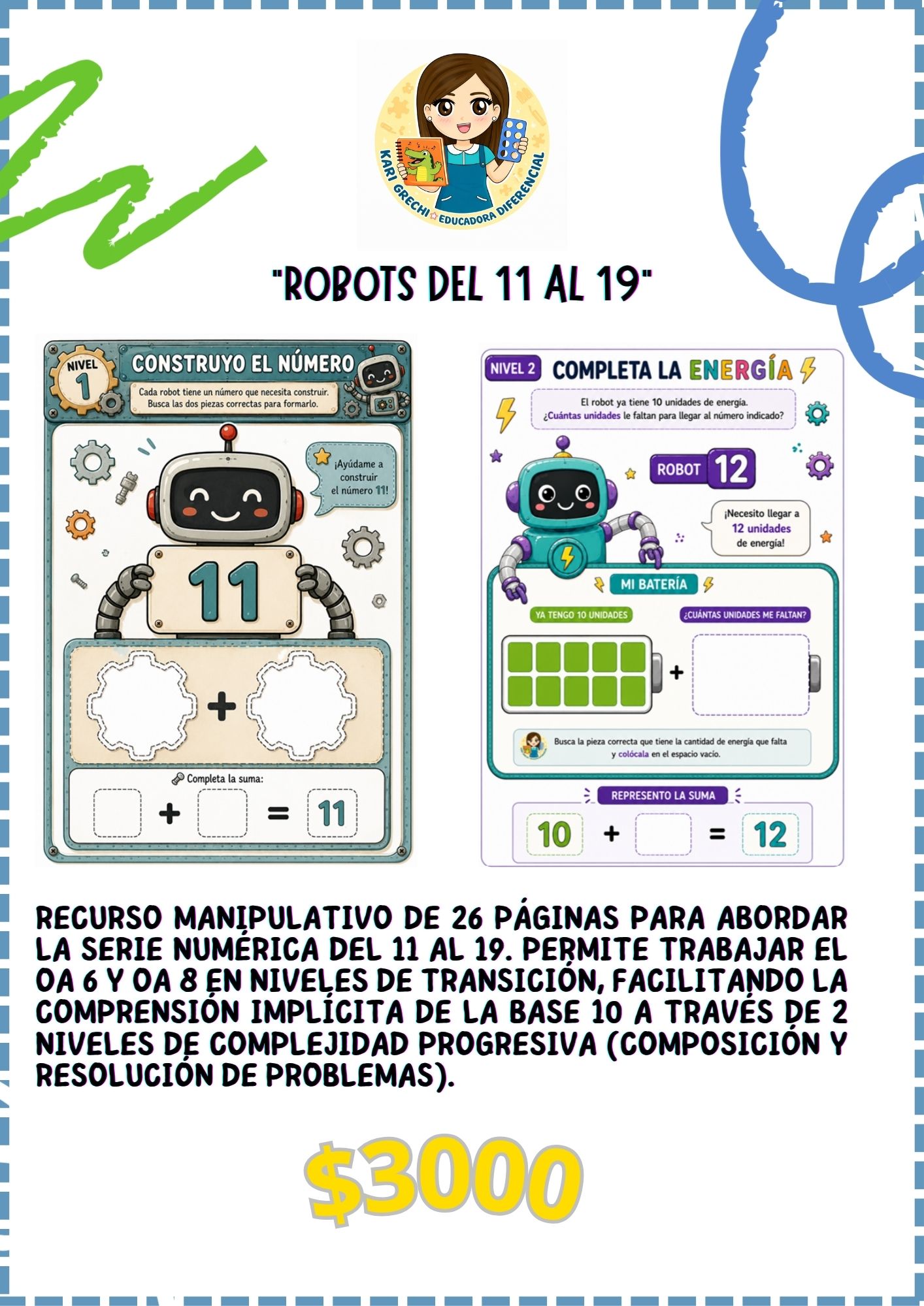 Ficha del catálogo: ROBOTS 11 AL 19