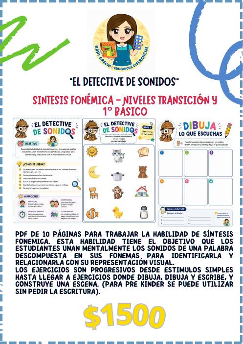 Ficha del catálogo: El detective de sonidos