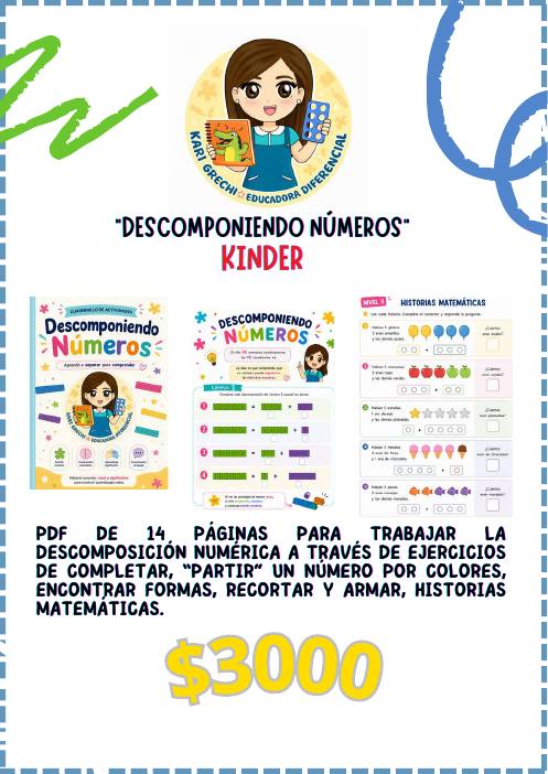 Ficha del catálogo: Descomponiendo números