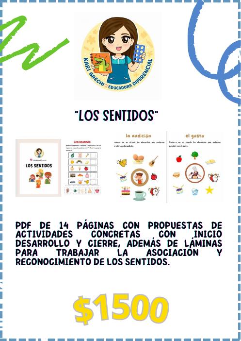 Ficha del catálogo: Los sentidos
