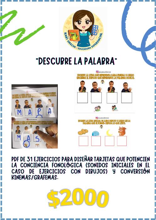 Ficha del catálogo: Descubre la palabra
