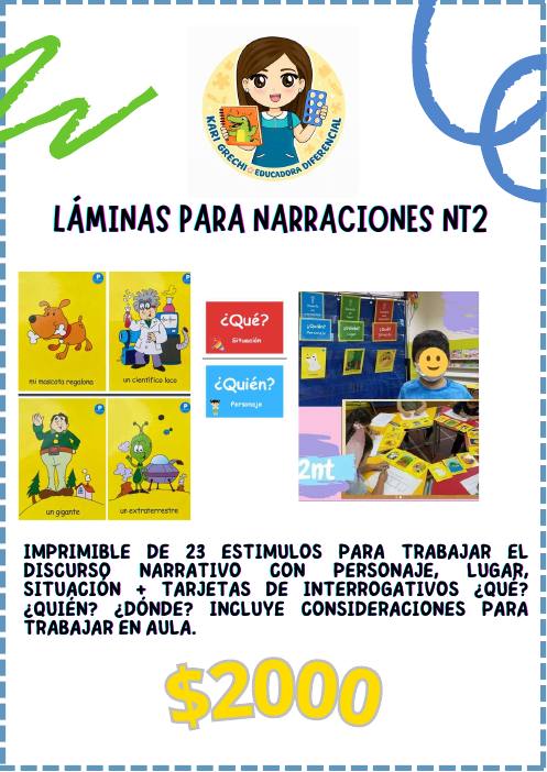 Ficha del catálogo: Láminas para narraciones NT2